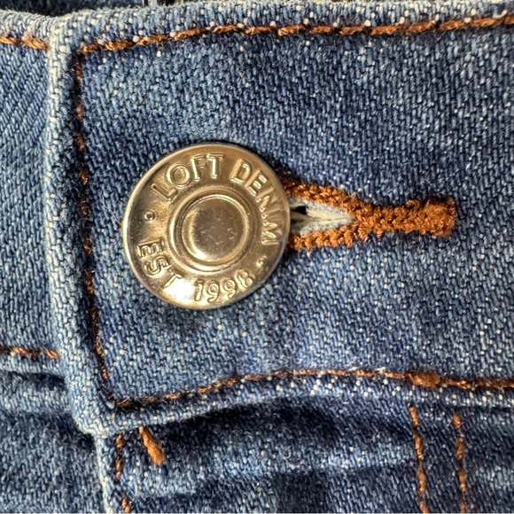 Loft Utility High Rise slim flare jeans - Picture 5 of 13